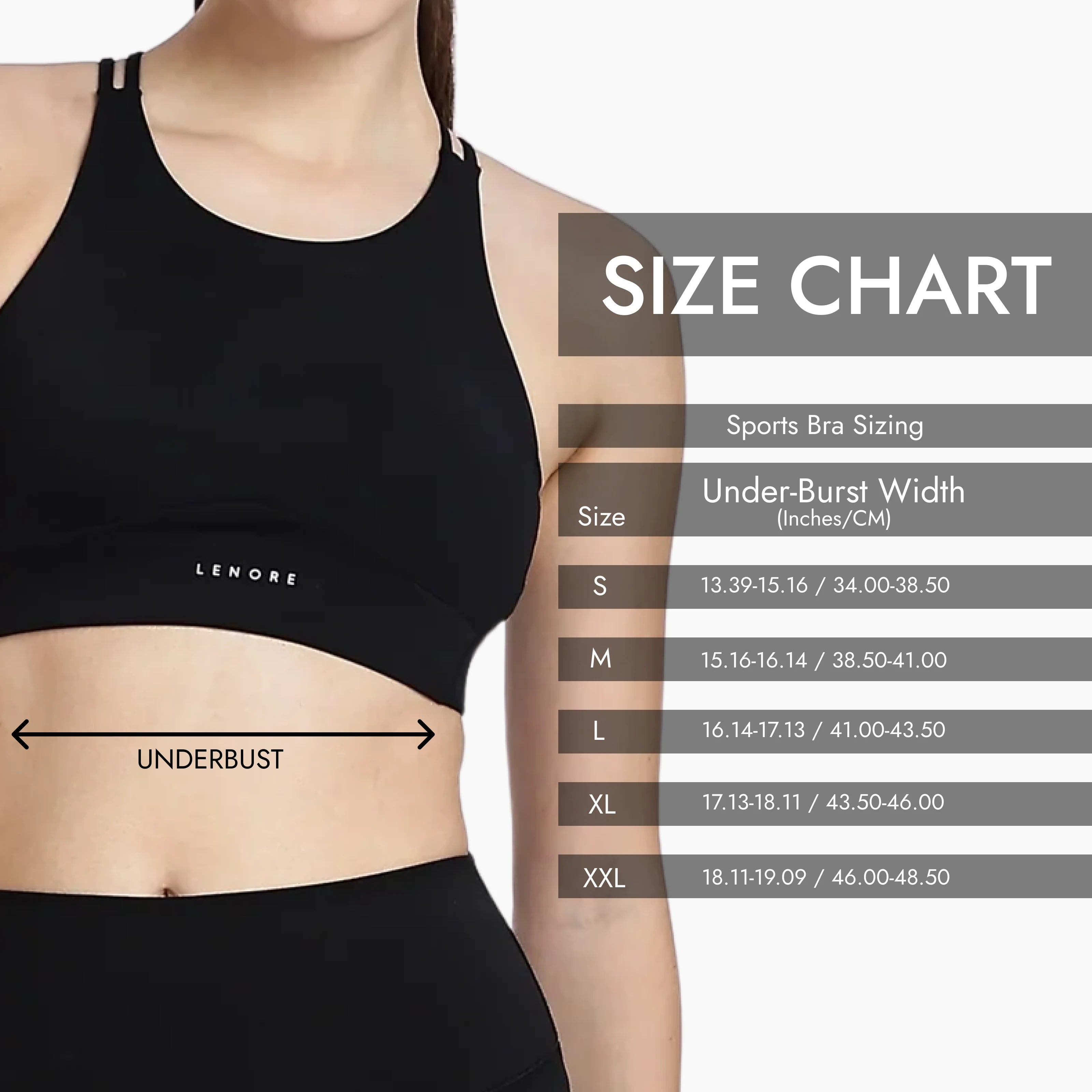 Upper Size Chart